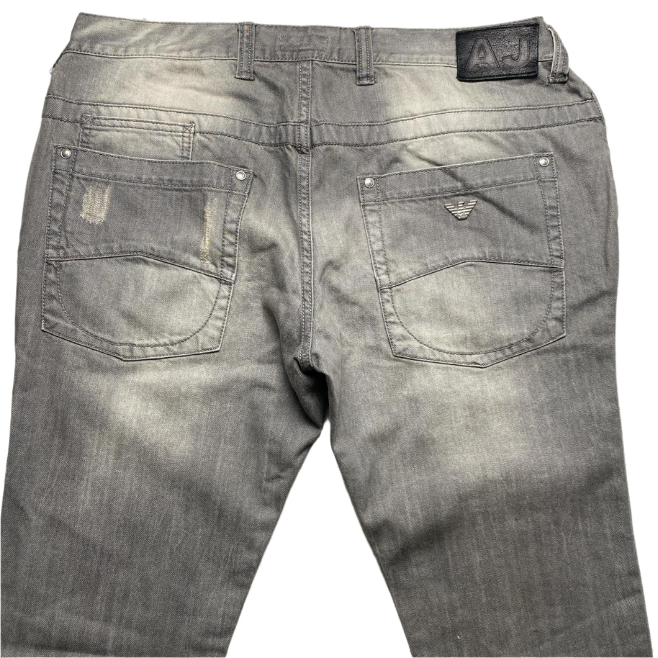 Armani Grey Baggy Jeans (38W)