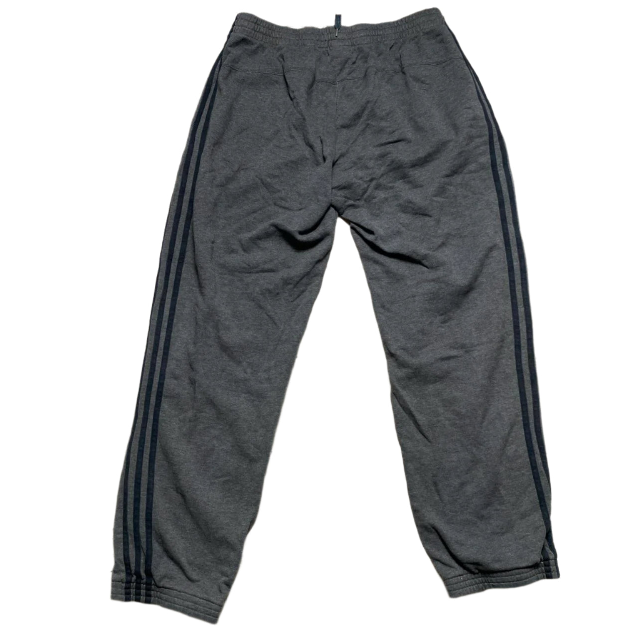 Adidas Performance Essentials Grey and Black Joggers (L)