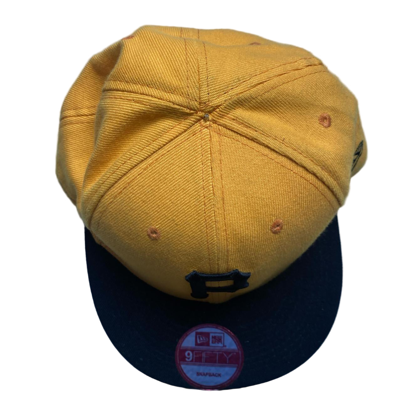Pittsburgh Pirates Yellow and Black Snapback Cap