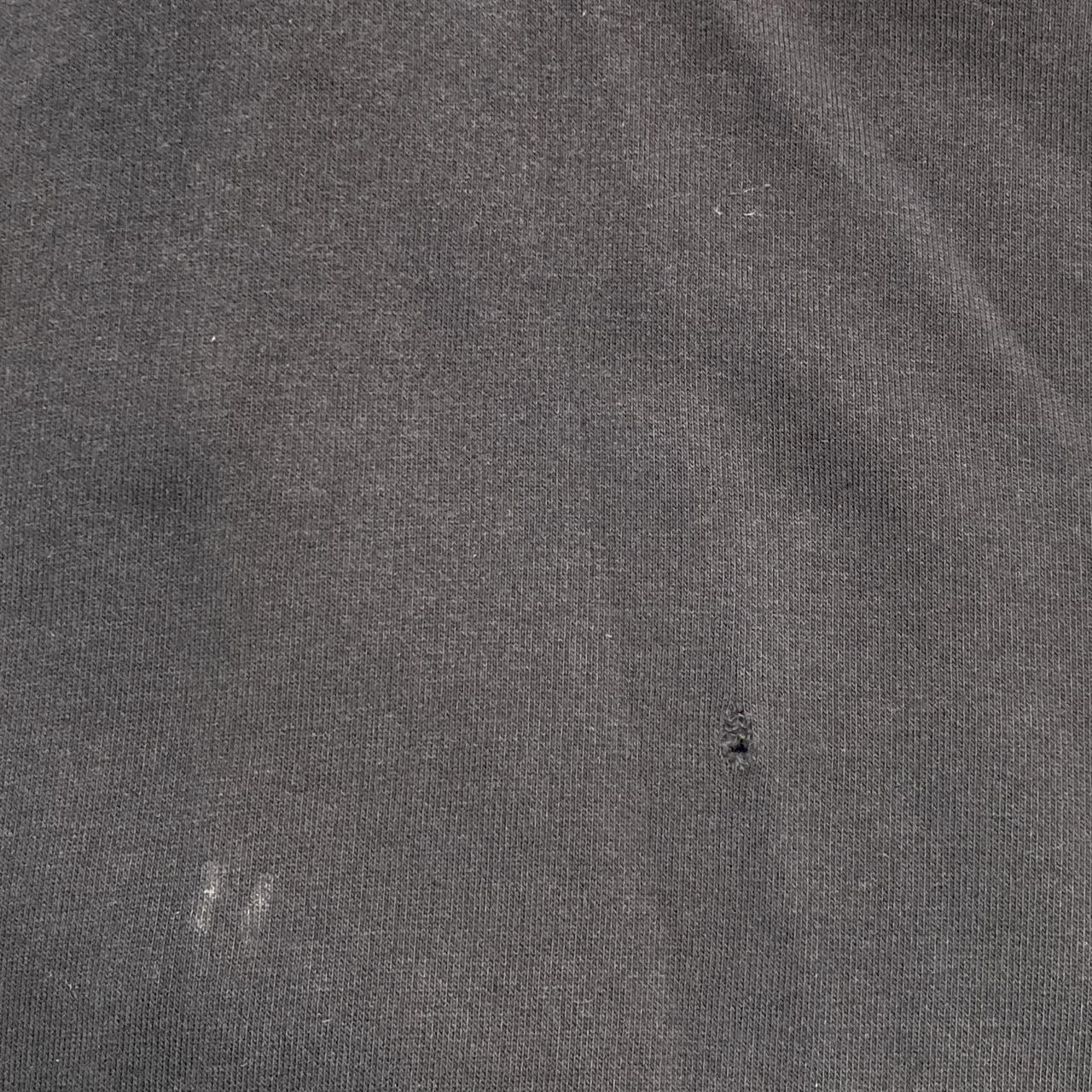 Nike Black and Gold Swoosh Hoodie (L)