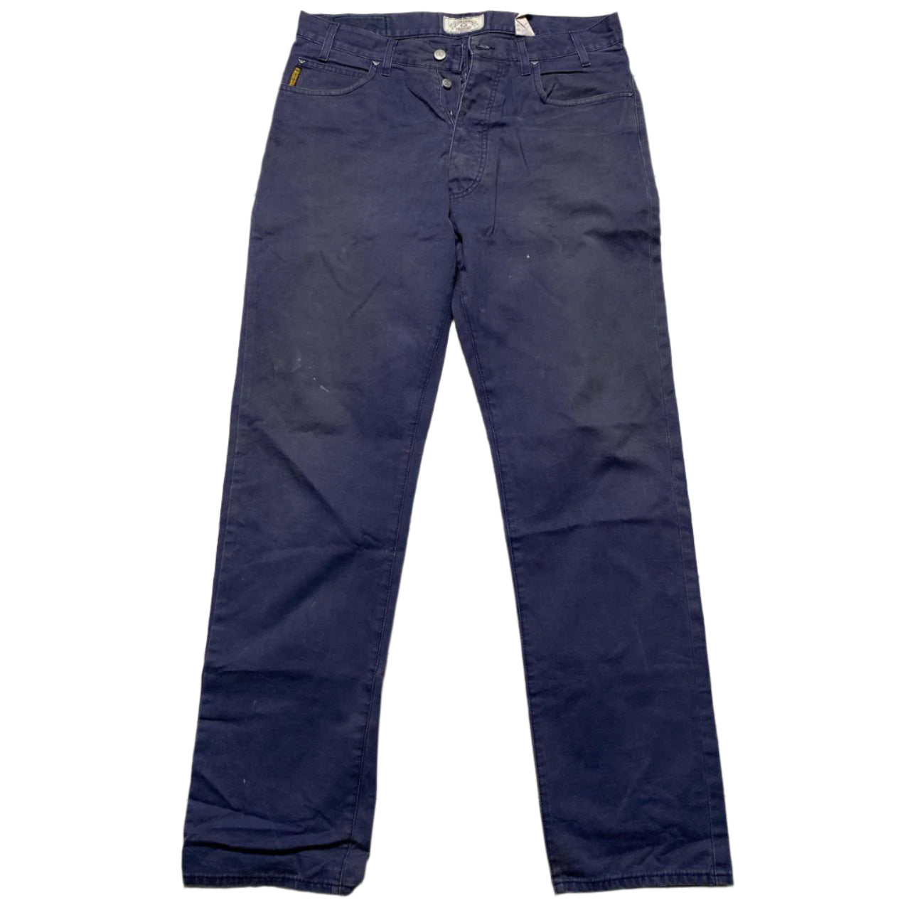Armani Vintage Navy Trouser Jeans (34W)