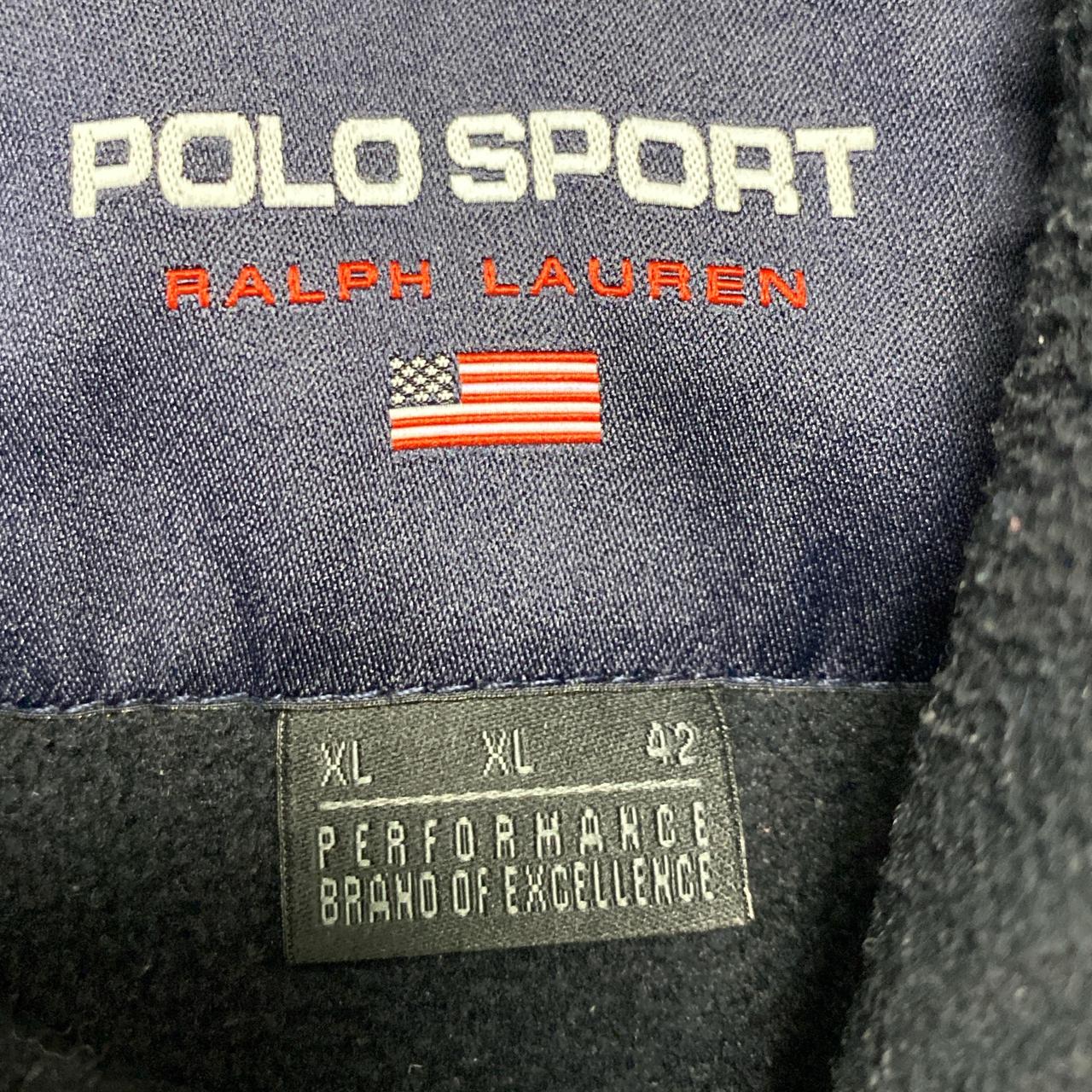 Polo Ralph Lauren Polo Teddy Bear Fleece Navy Hoodie (XL)