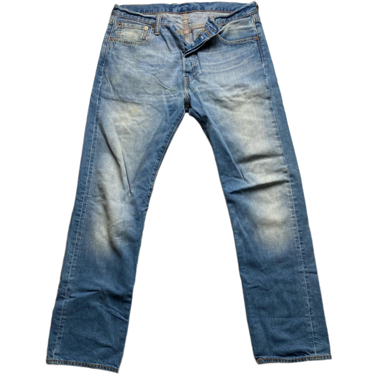 Levis 501 Light Blue Jeans (34W)