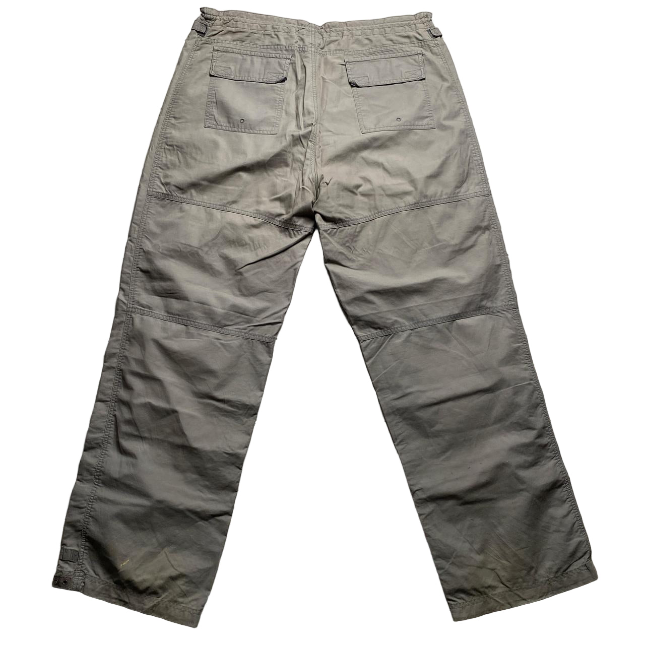 GAP Vintage Baggy Khaki Green Cargo Army Combat Trousers (38W)