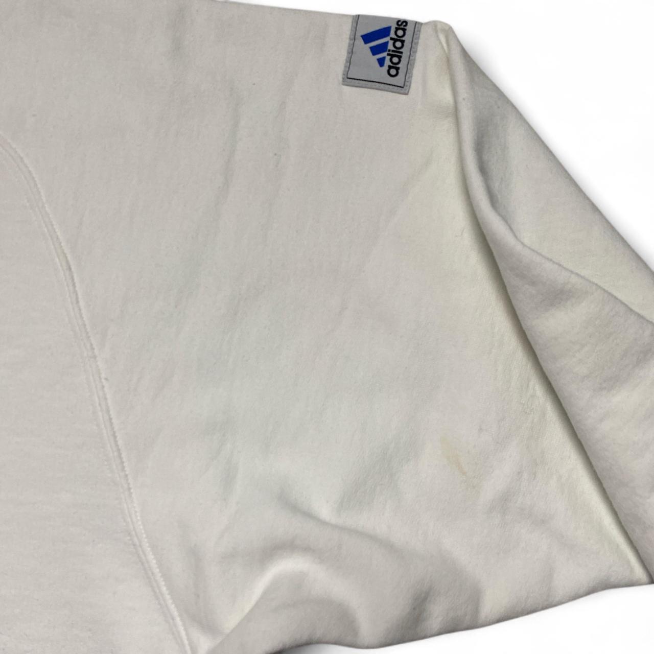 Adidas Equipment Blue and White Vintage Jumper
