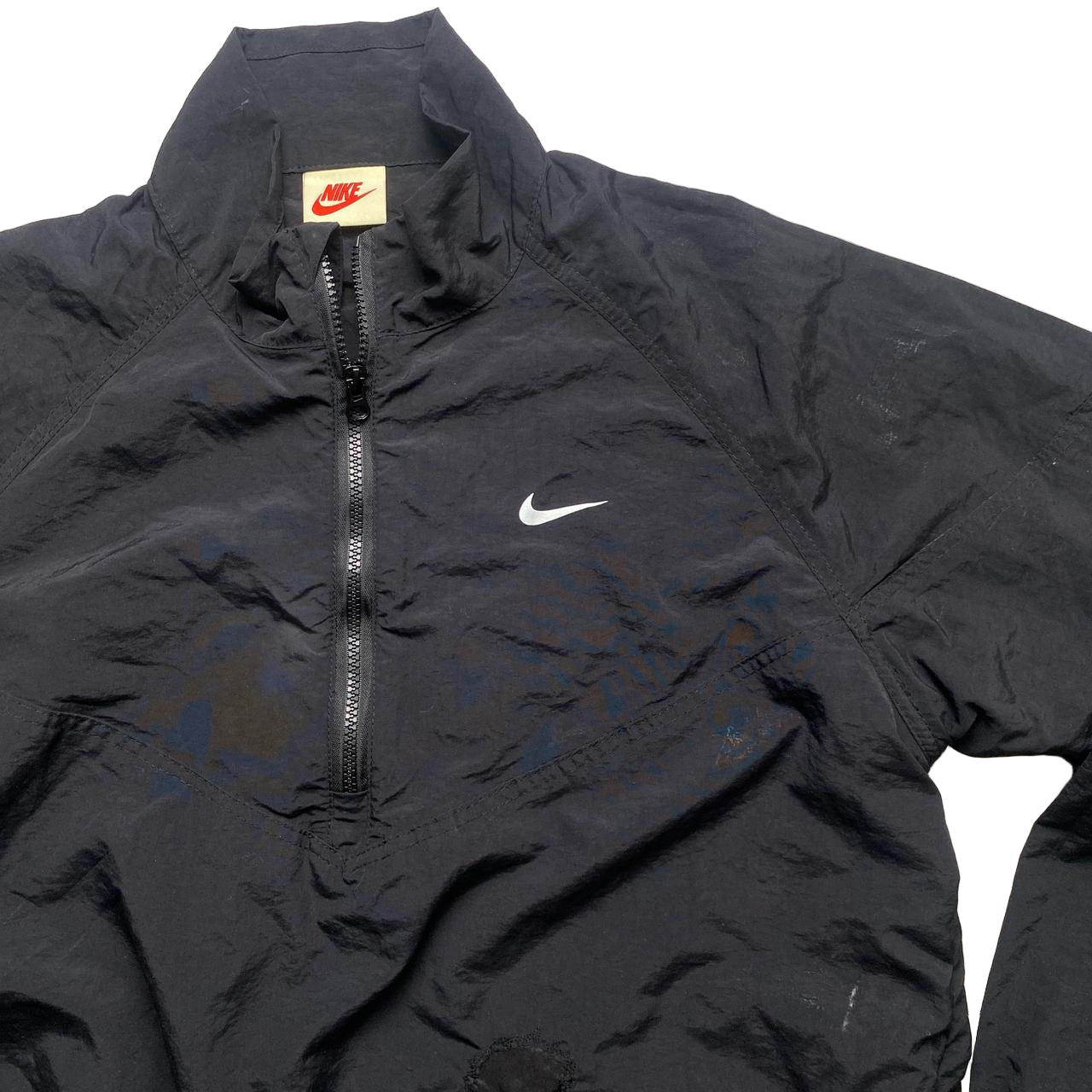 Nike Stussy Black and White Windbreaker (M)