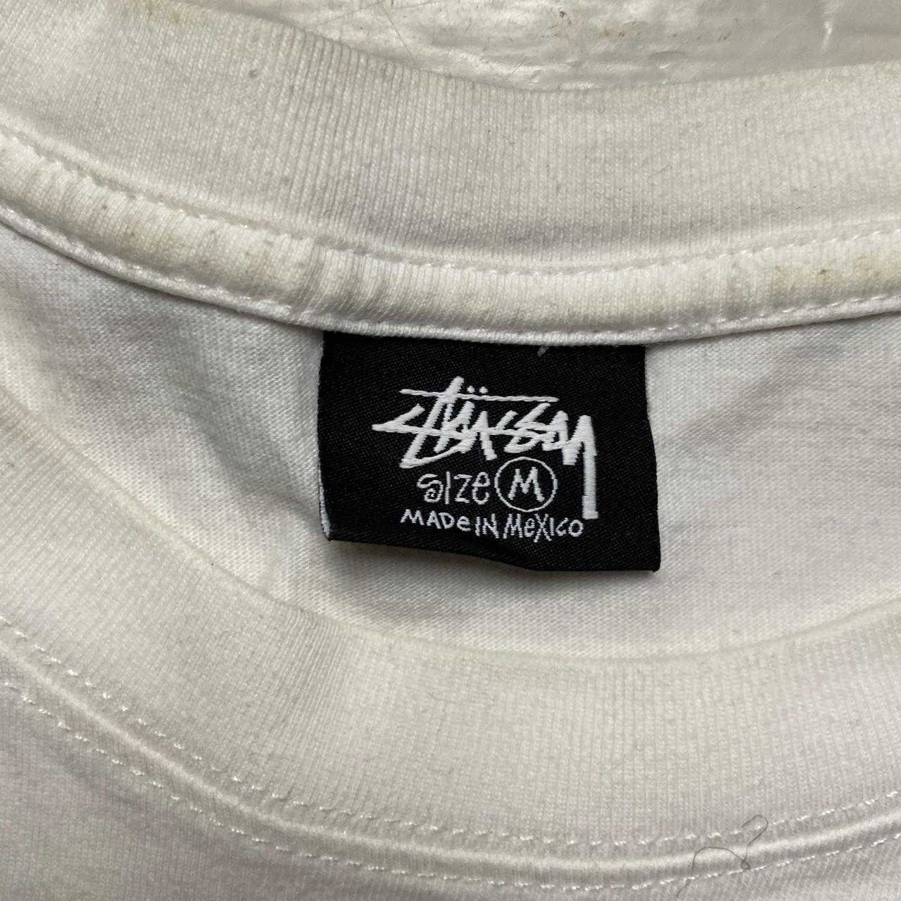 Stussy Bob Marley Excuse Me While I Light My Spliff White T Shirt