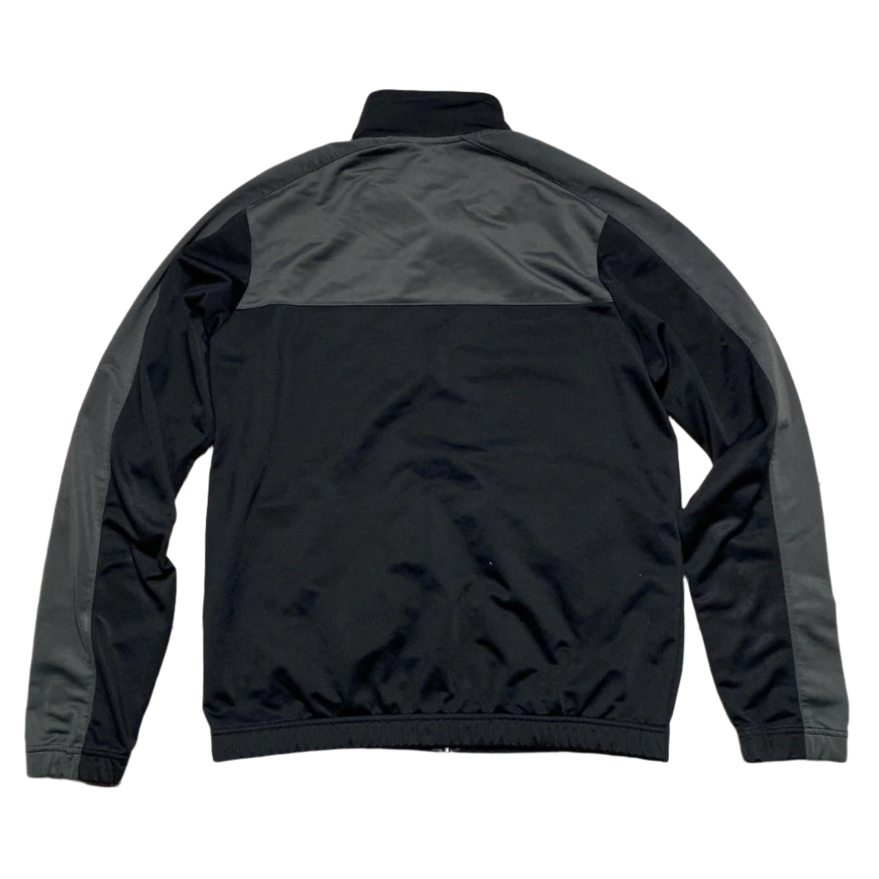 Nike Black Grey and White Tracksuit Jacket (M)
