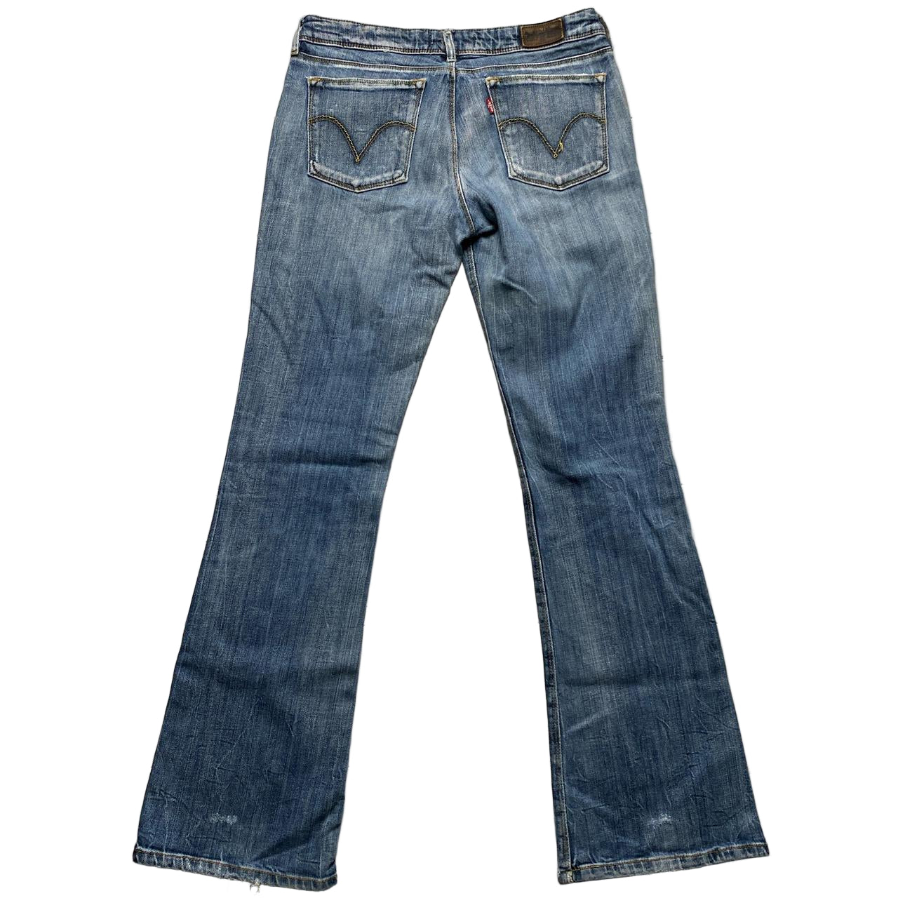Levis 572 Bootcut Vintage Light Blue Womens Jeans (32W)