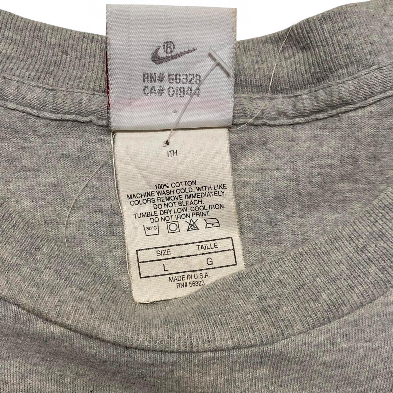 Nike Force Basketball Vintage 90’s Grey Graphic T Shirt (M)