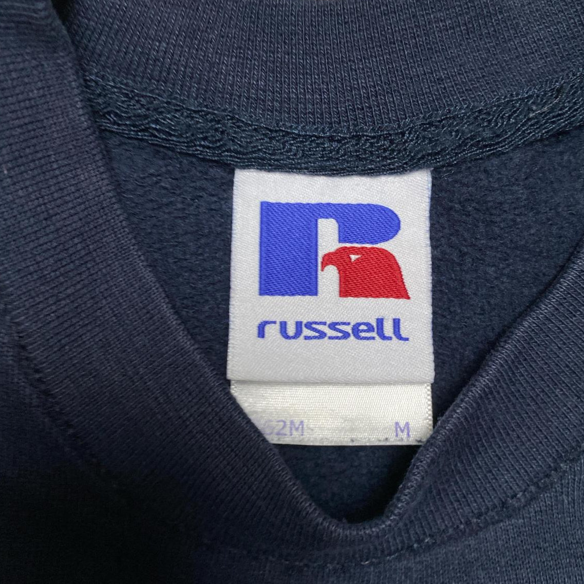 Crewneck Navy and White Jumper (M)