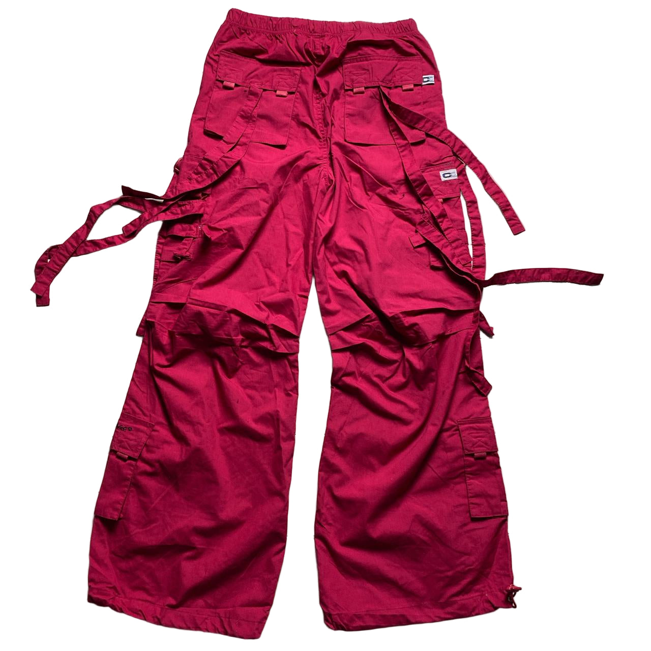 Criminal Damage Vintage y2k Pink Baggy Cargo Combat Trousers (MB/LB)
