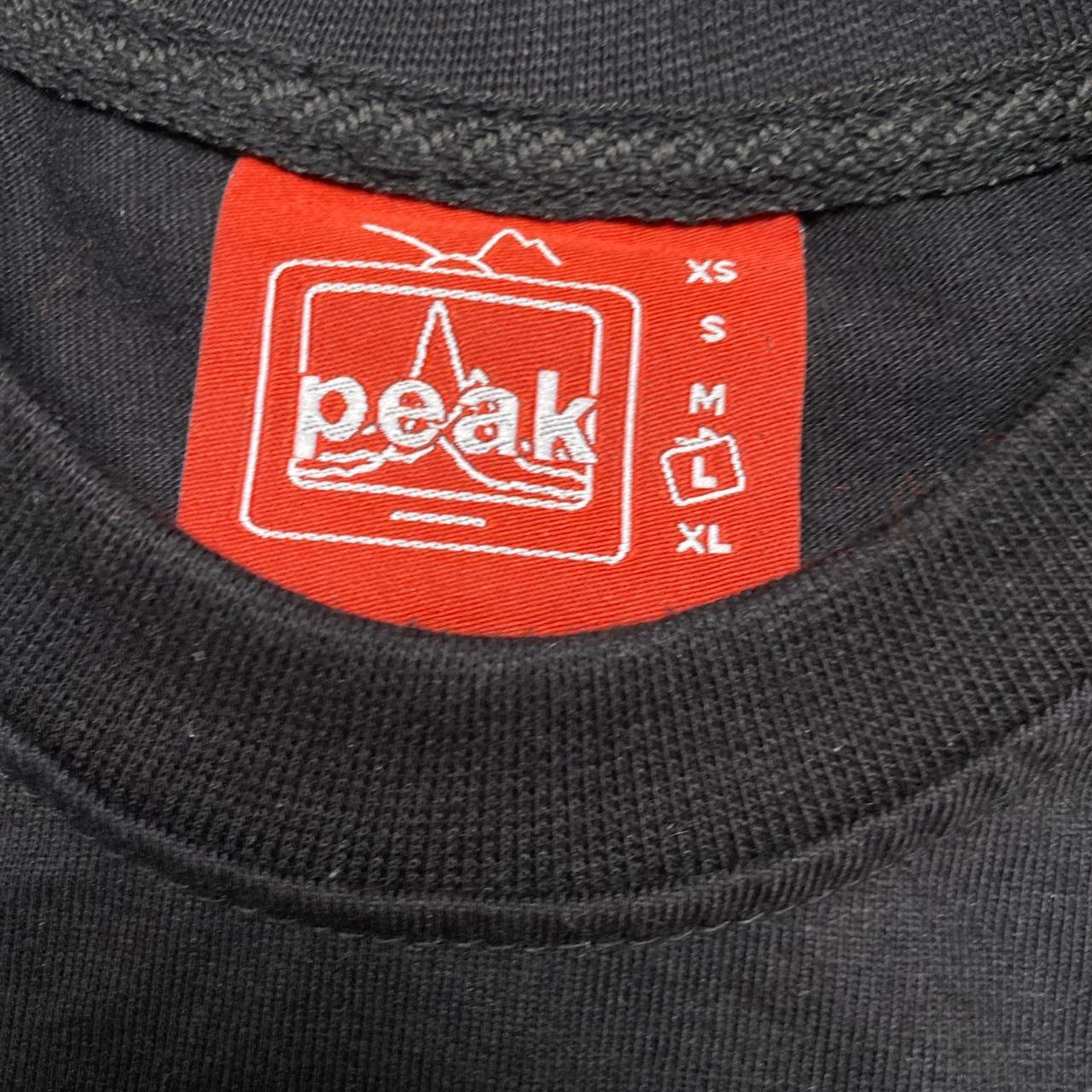Peak Television Sade Black Grey and Gold Print T Shirt (L)