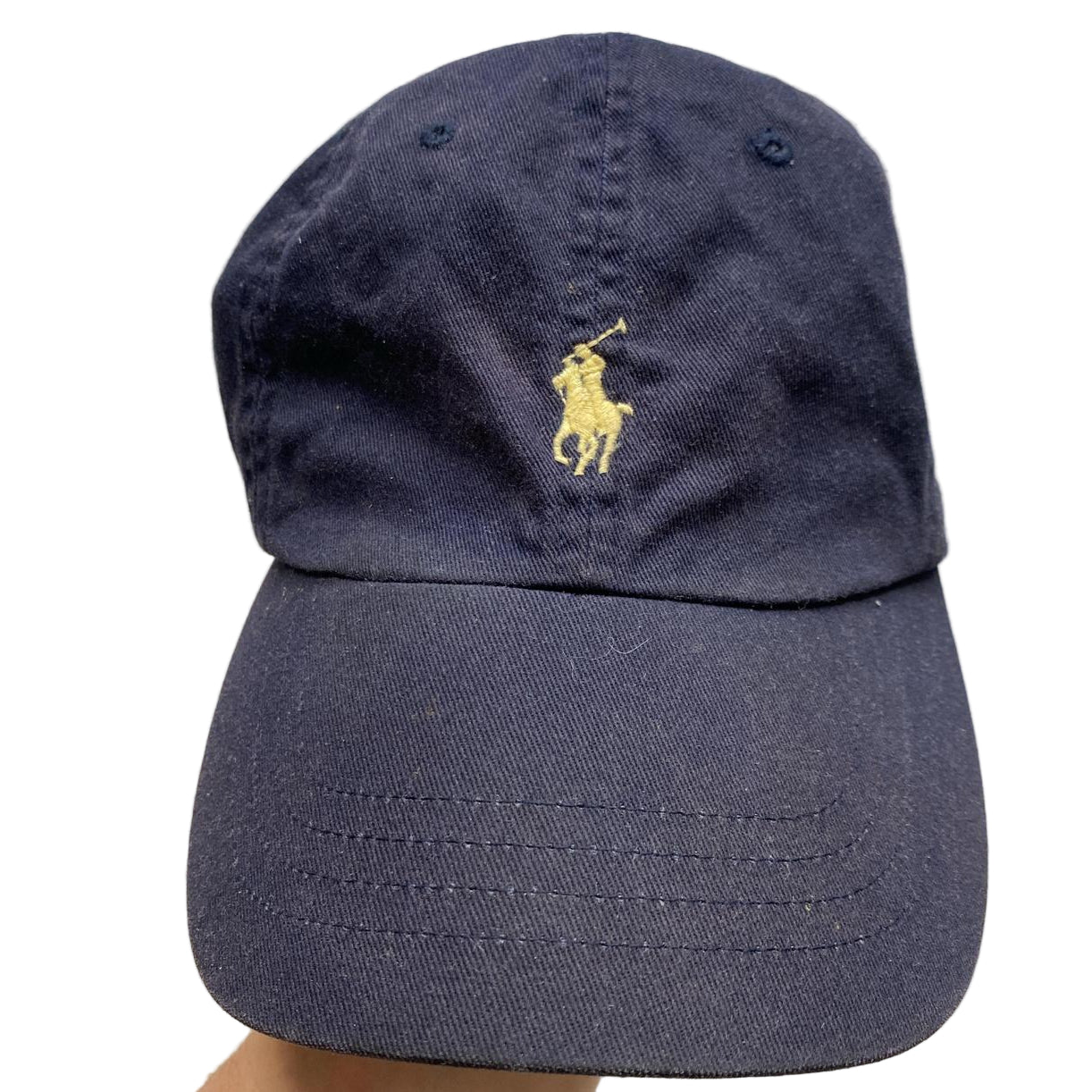 Polo Ralph Lauren Navy and Cream Cap
