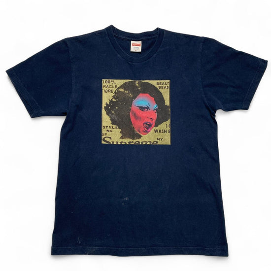Supreme Some Girls Beauty and Beast T Shirt Navy (M)