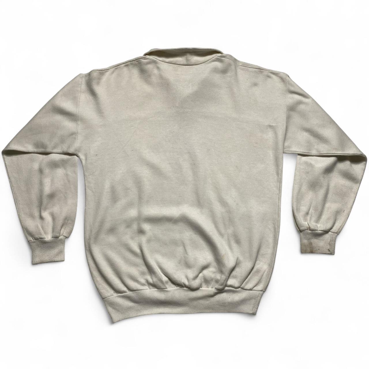 Italy Ciao Football Vintage World Cup Cream White Jumper (2XL)