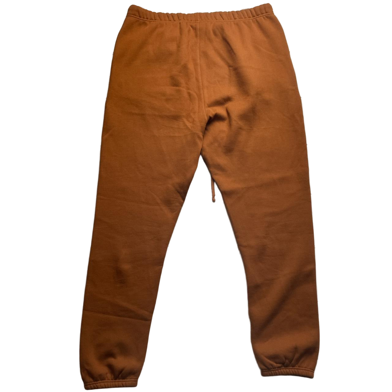 Fear Of God Essentials Brown Orange Baggy Joggers (2XL)