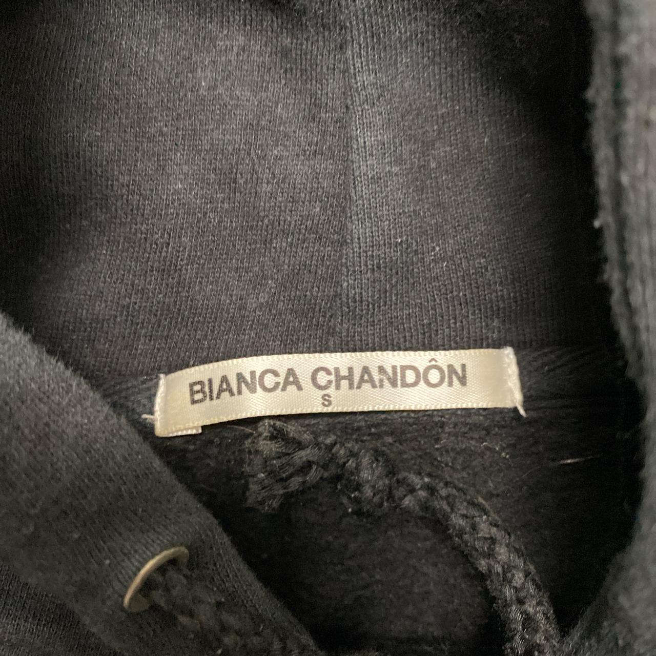 Bianca Chandon Black and White Cross Hoodie (S)