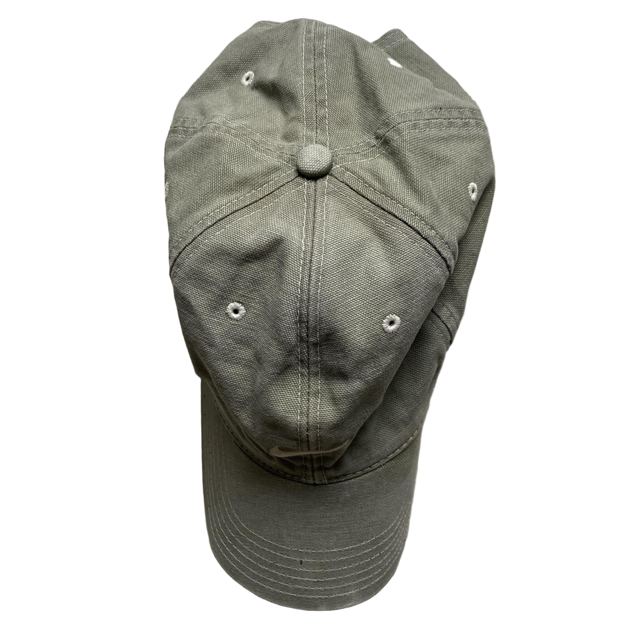 Nike Grey Khaki and White Swoosh Cap