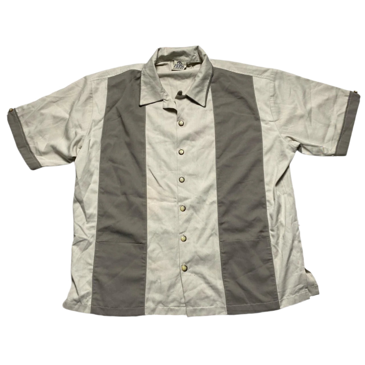 BTKA Born To Kick Arse Cream Short Sleeve Shirt (L)