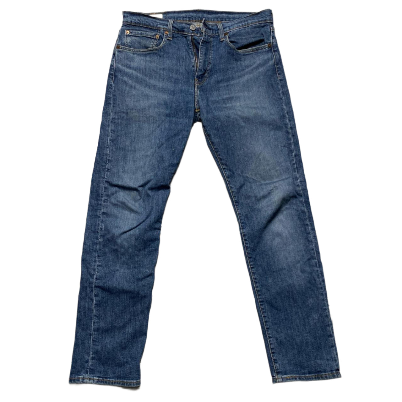 Levis 502 Slim Straight Blue Jeans (32W)
