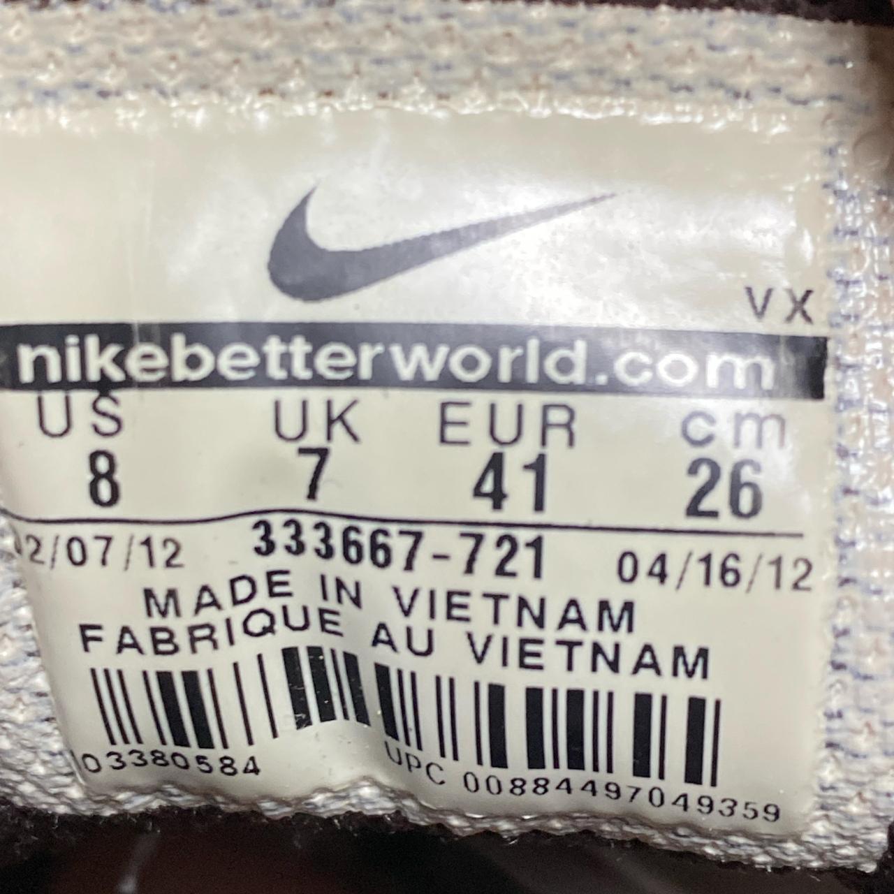 Nike ACG Nubuck Wheat Brown Timberlan Style Boot Trainers (UK 7)