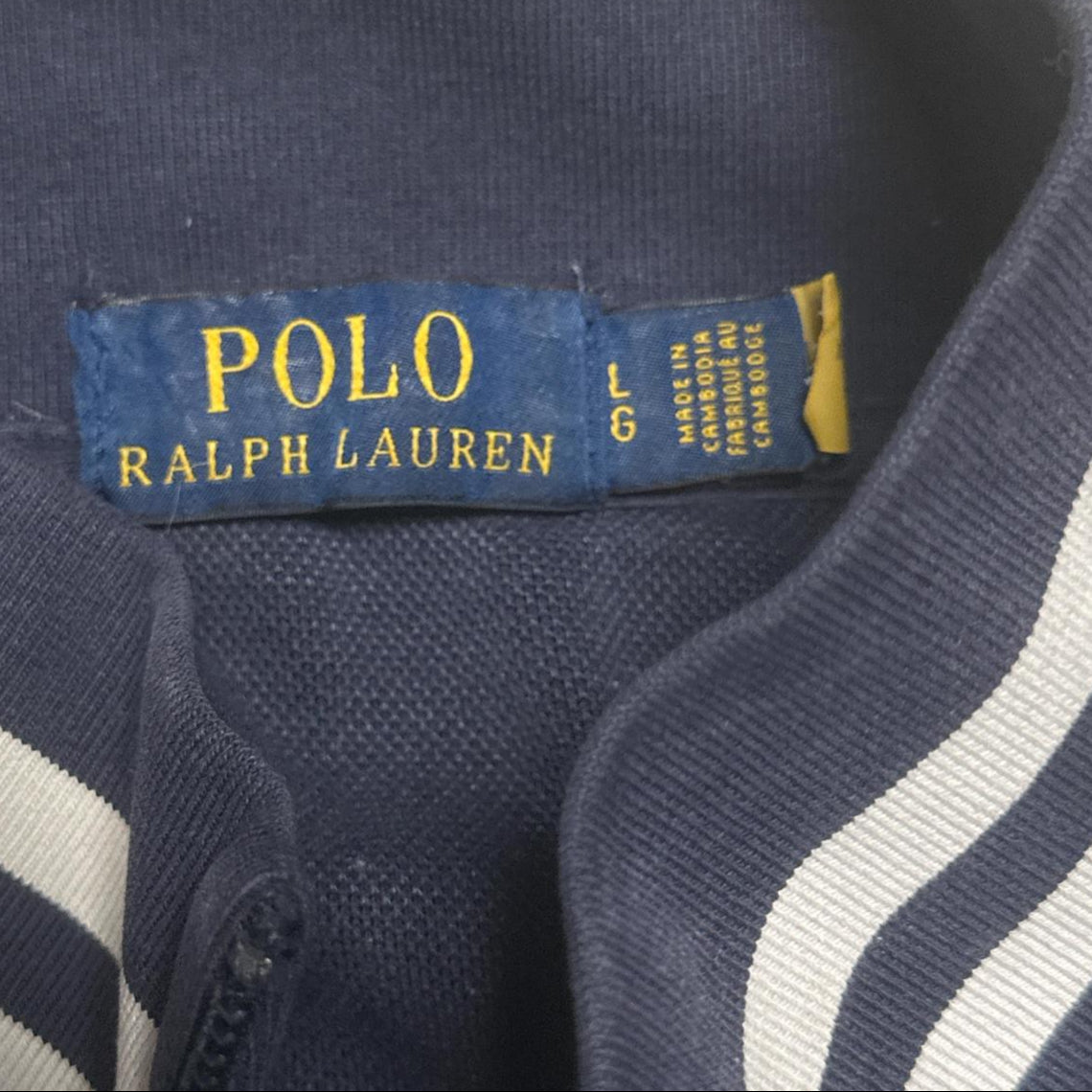Ralph Lauren Polo Navy White and Red Pony Tracksuit Jacket Jumper (L)