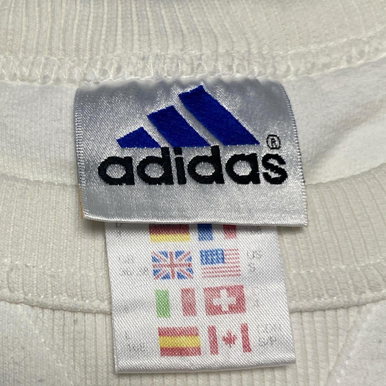 Adidas Equipment Blue and White Vintage Jumper