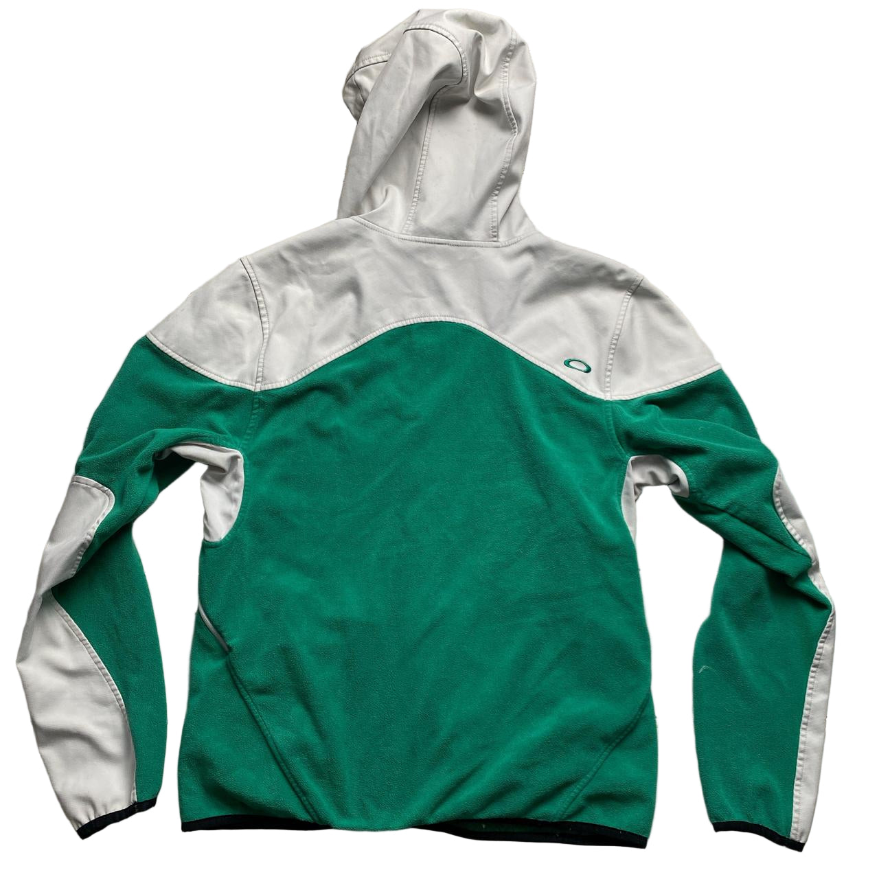 Oakley Vintage Green Fleece and White Jacket (L)