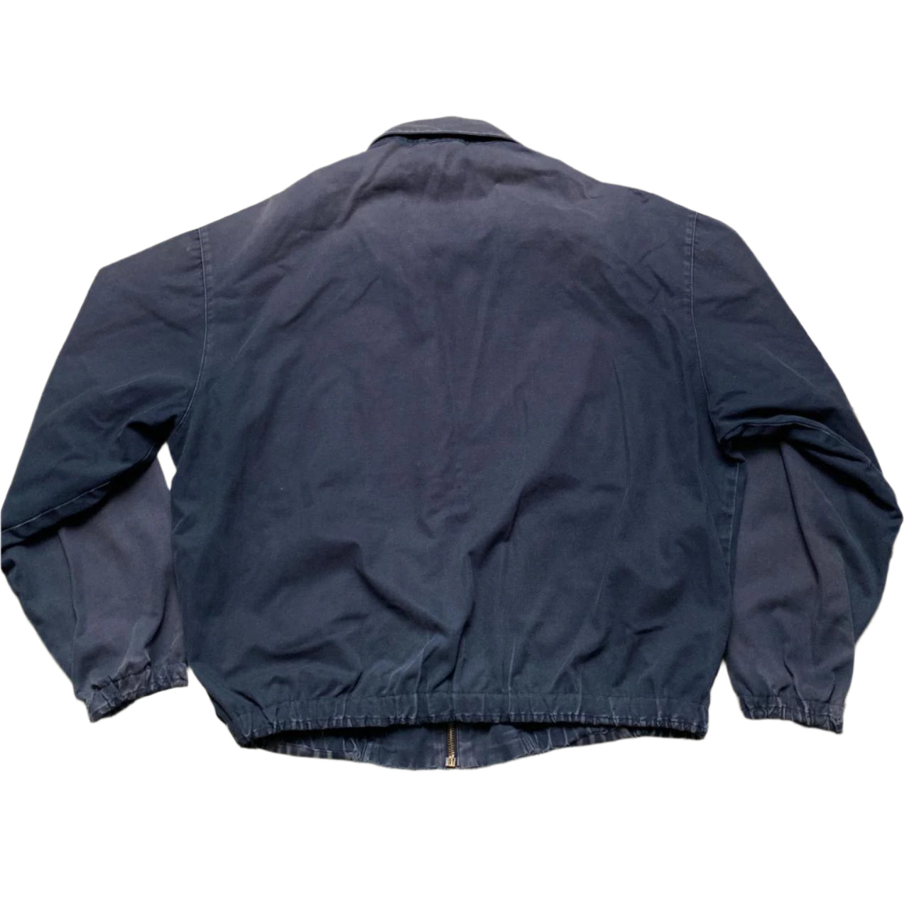Yves Saint Laurent YSL Vintage Navy and Yellow Harrington Bomber Jacket (L)