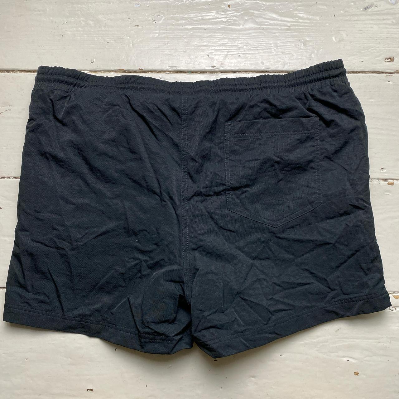 Reebok Black and White Vintage Shorts