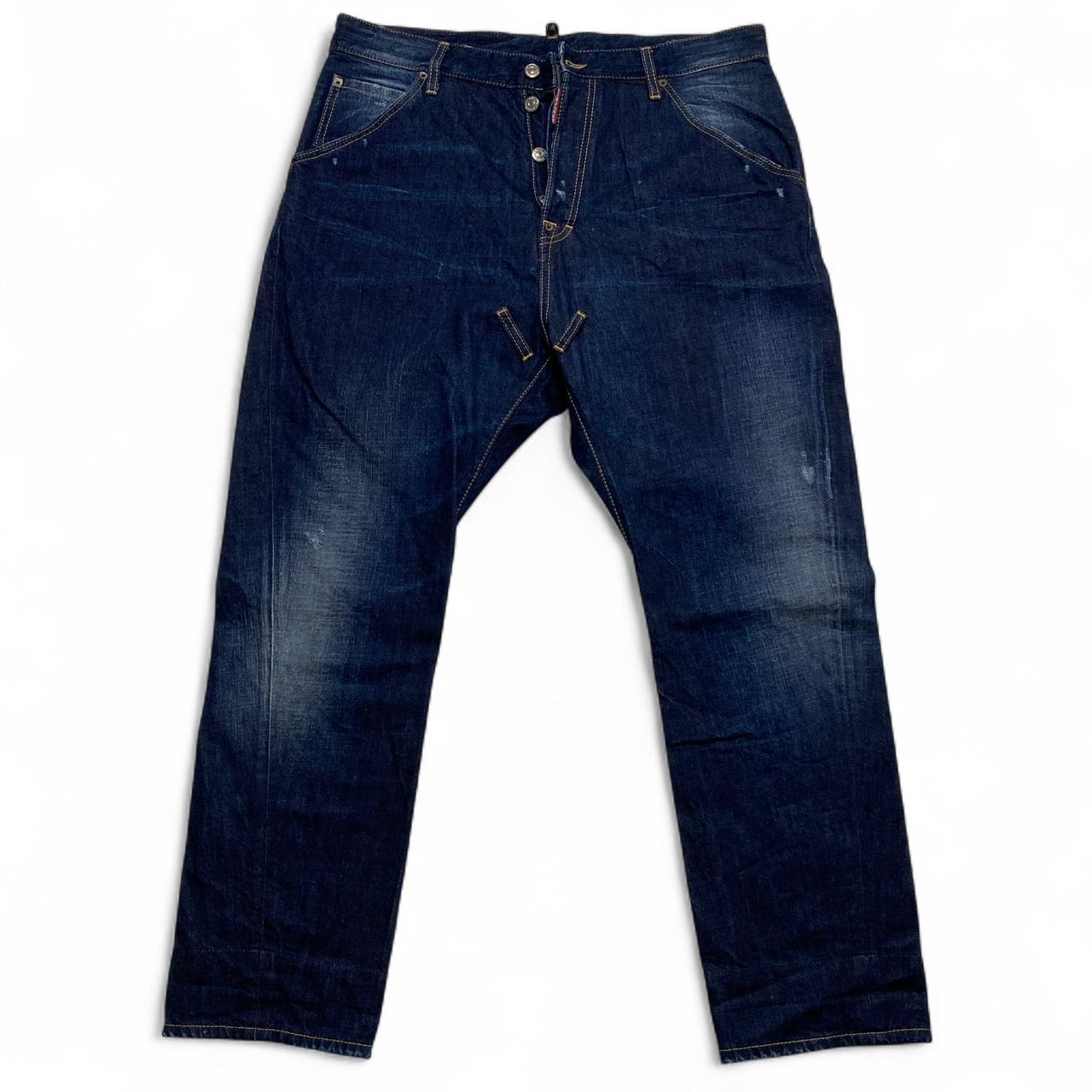 DSQUARED2 Dsquared Baggy Dark Navy Cargo Jeans (36W)