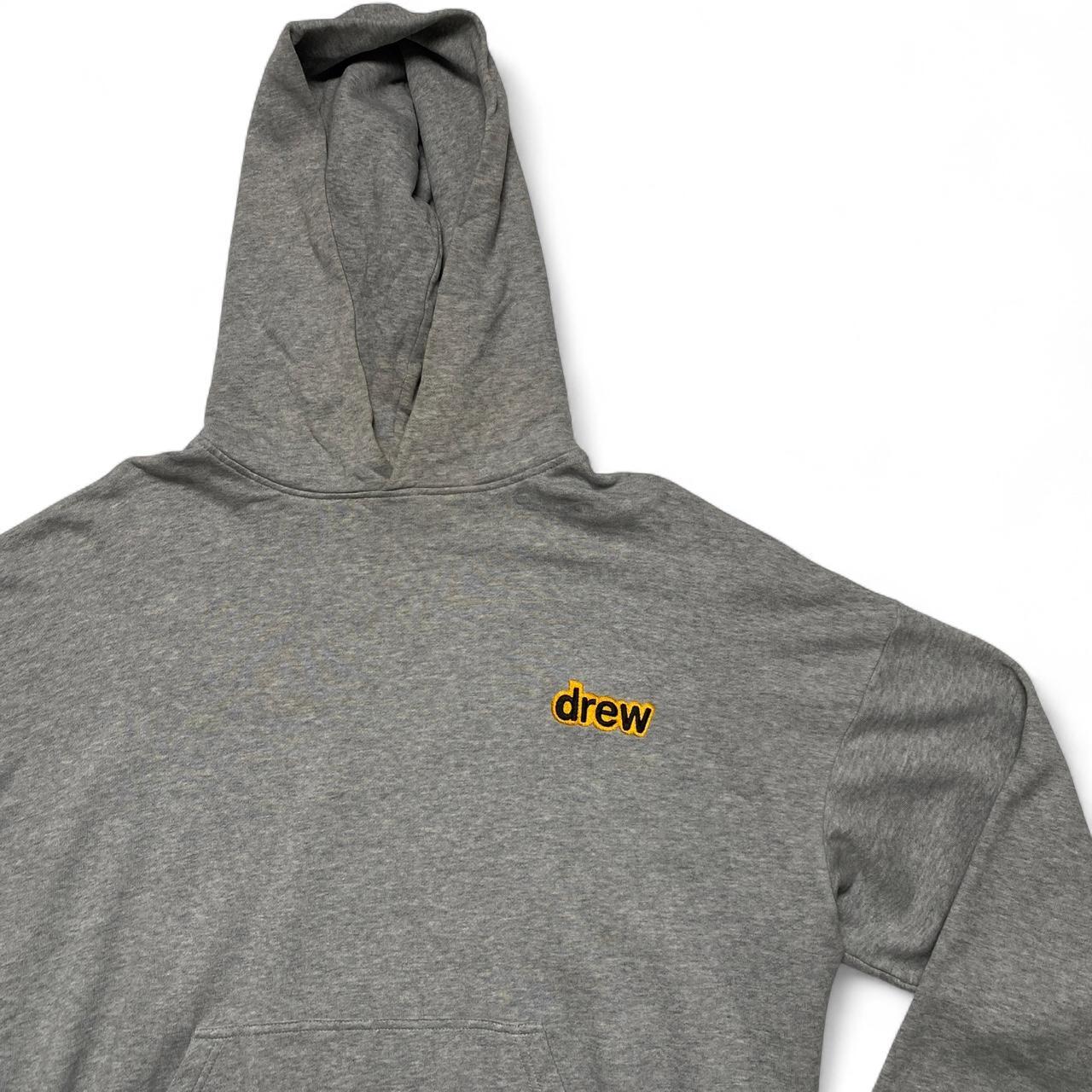 Drew House Justin Bieber Grey and Yellow Hoodie (M)