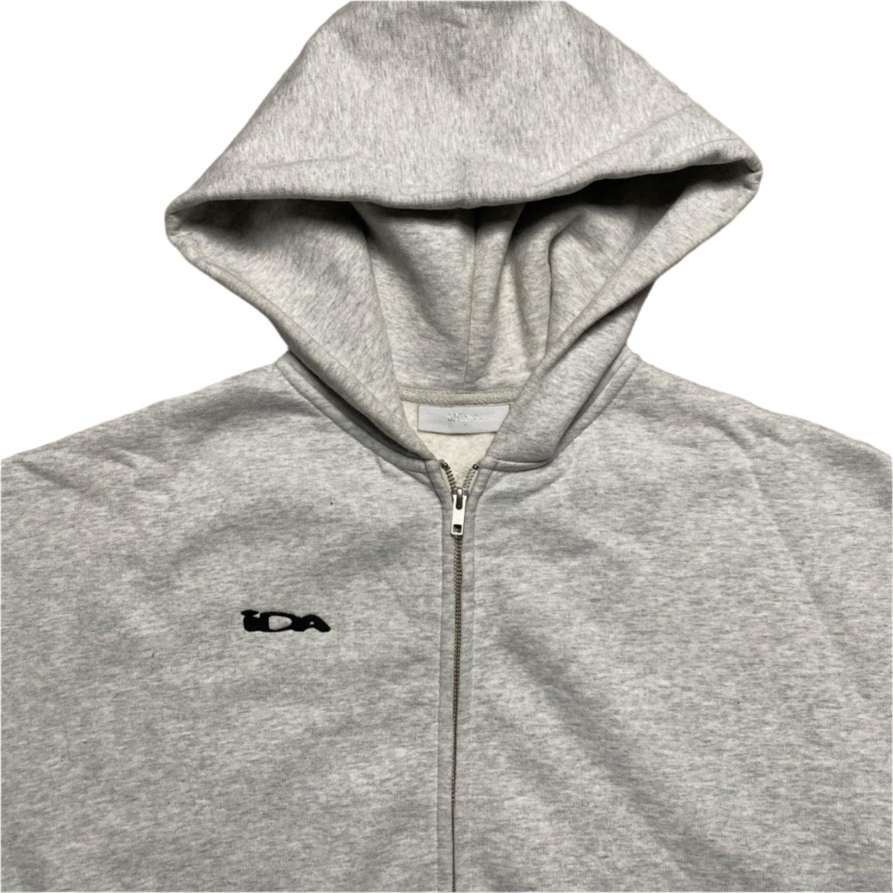 IDA Supply Grey and Black Hoodie (XL)