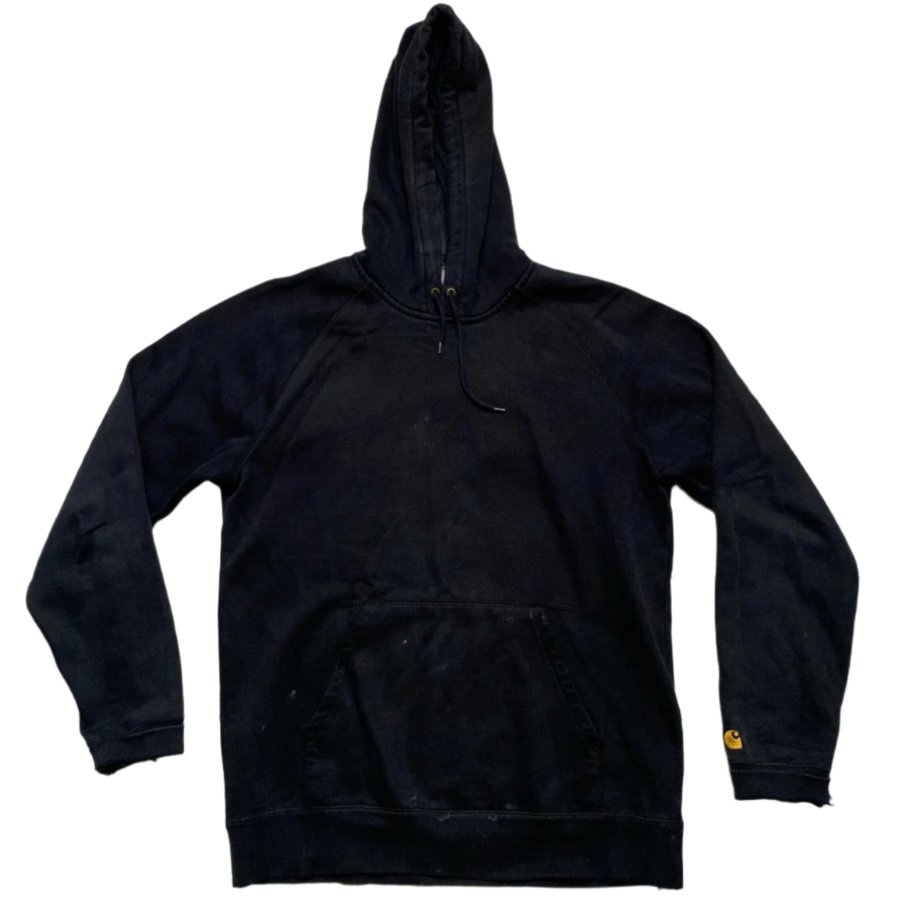Carhartt Black and Gold Wave Hoodie (L)
