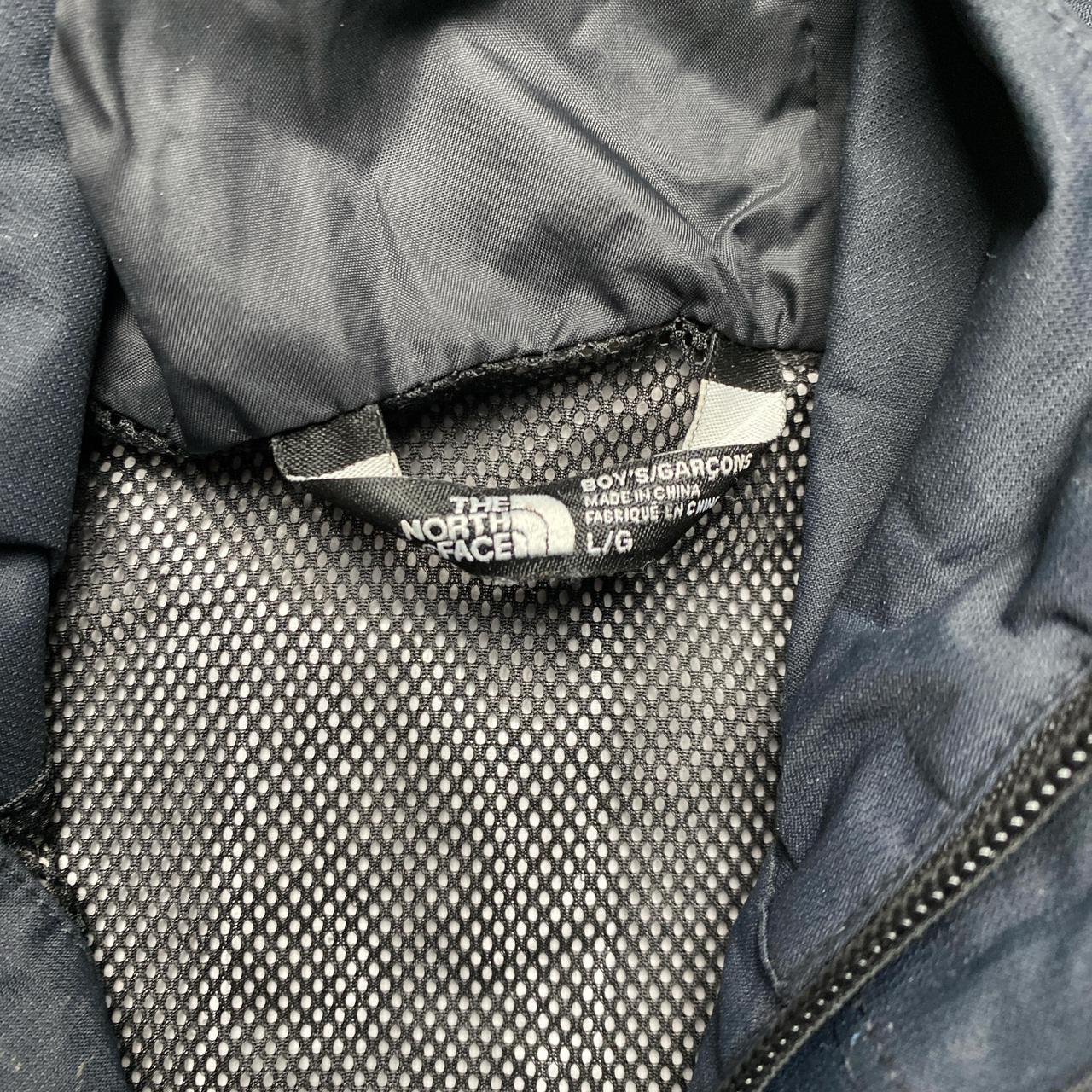 The North Face Dryvent Black and Silver Windbreaker Jacket (S)