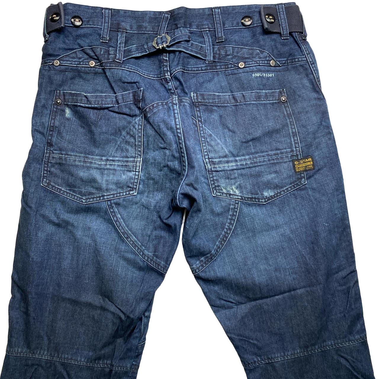 G Star Vintage Cargo Baggy Jeans (34W)