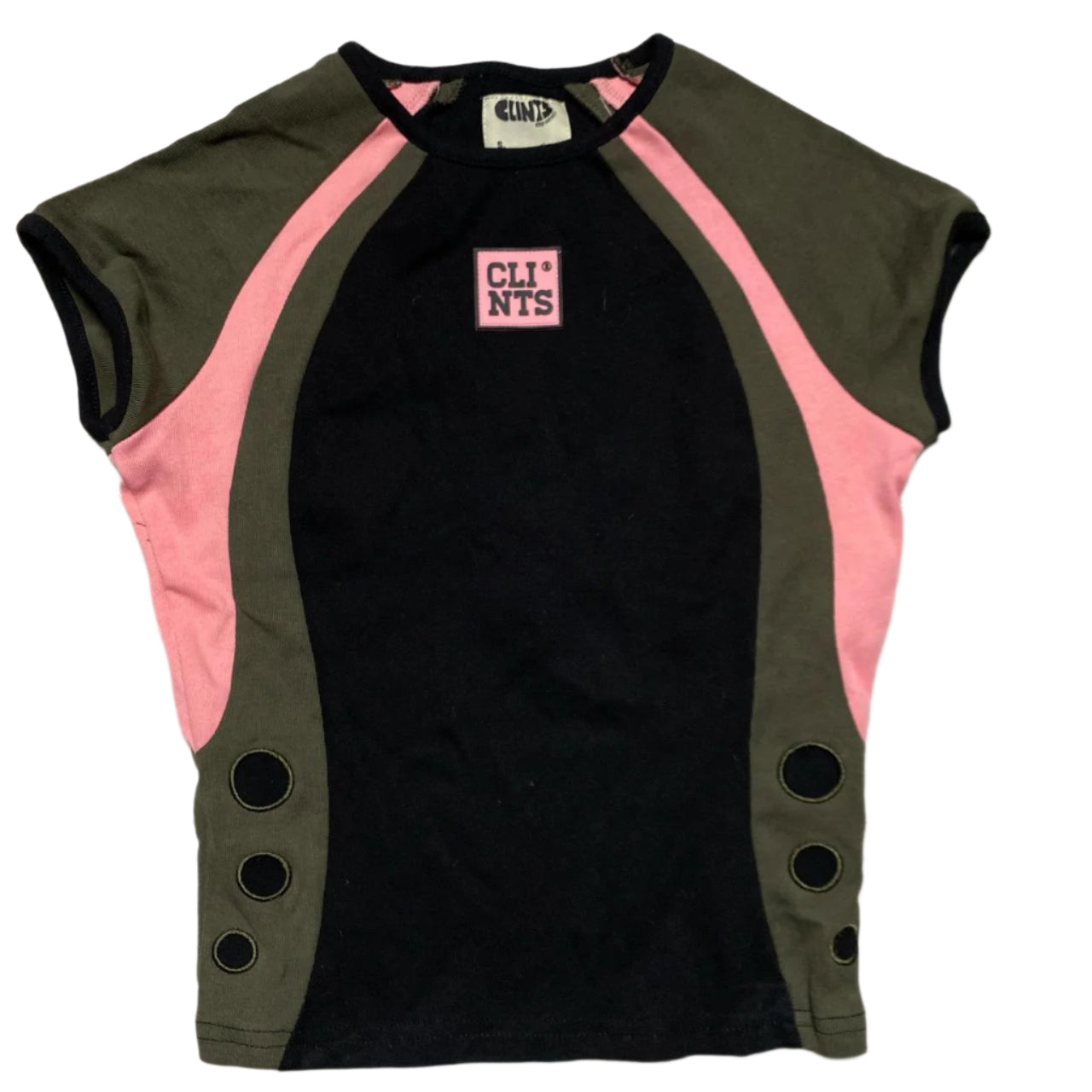 Clints Inc Crop Short Sleeve T Shirt (S)