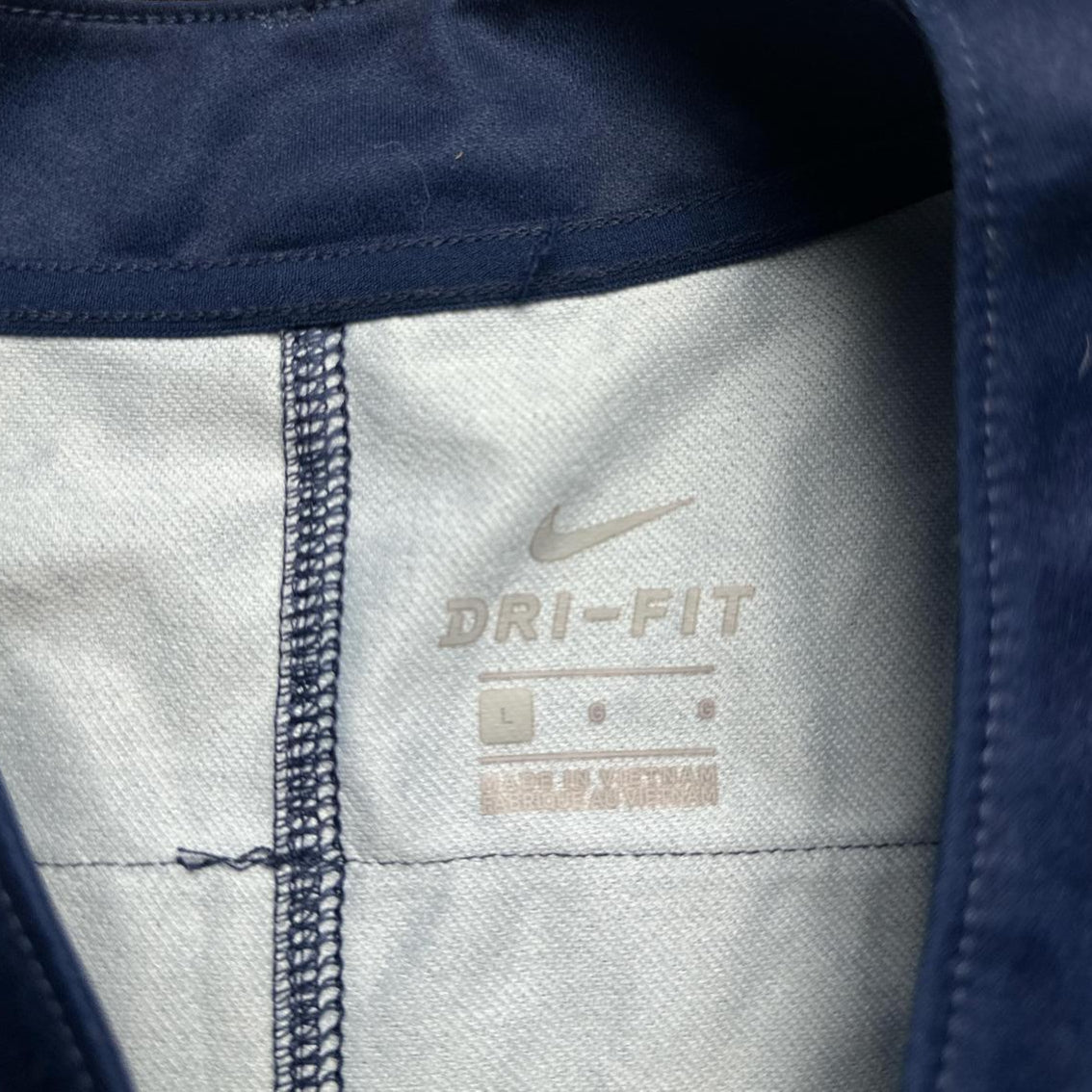 Tottenham Nike Spurs NFL American Football Jersey Navy and White (L)