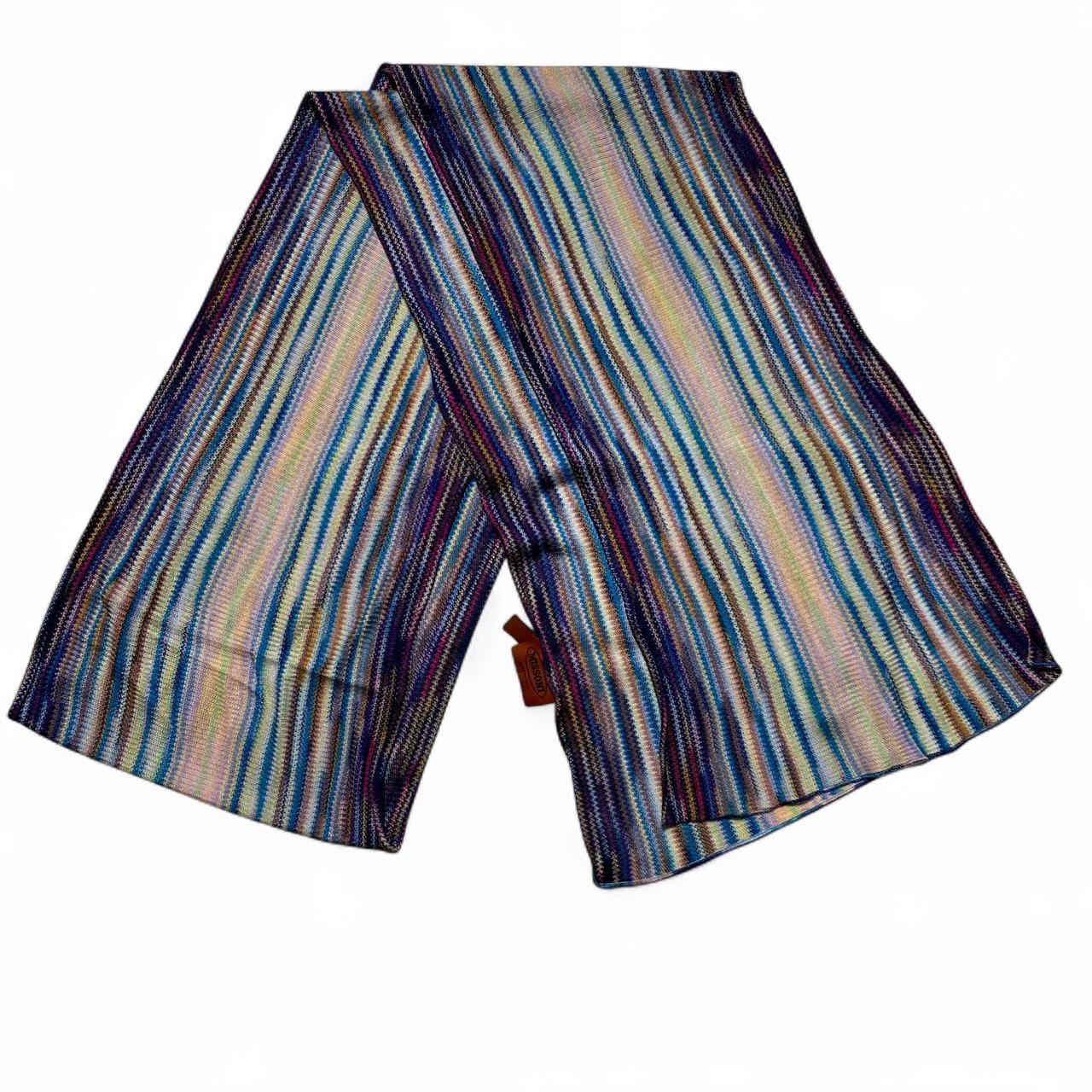 Missoni Vintage Multicoloured Lightweight Scarf