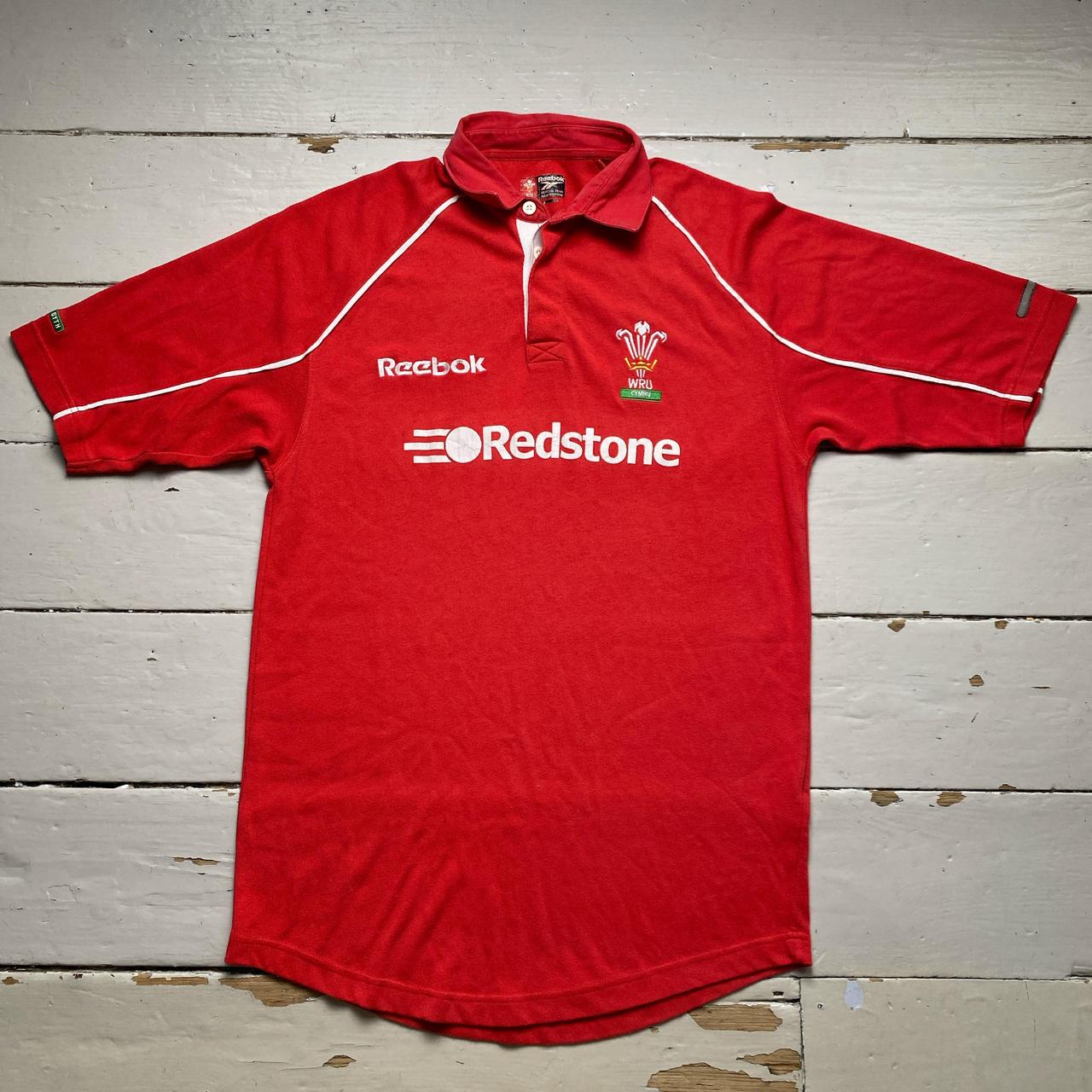 Wales Reebok Vintage Rugby Jersey Red and White