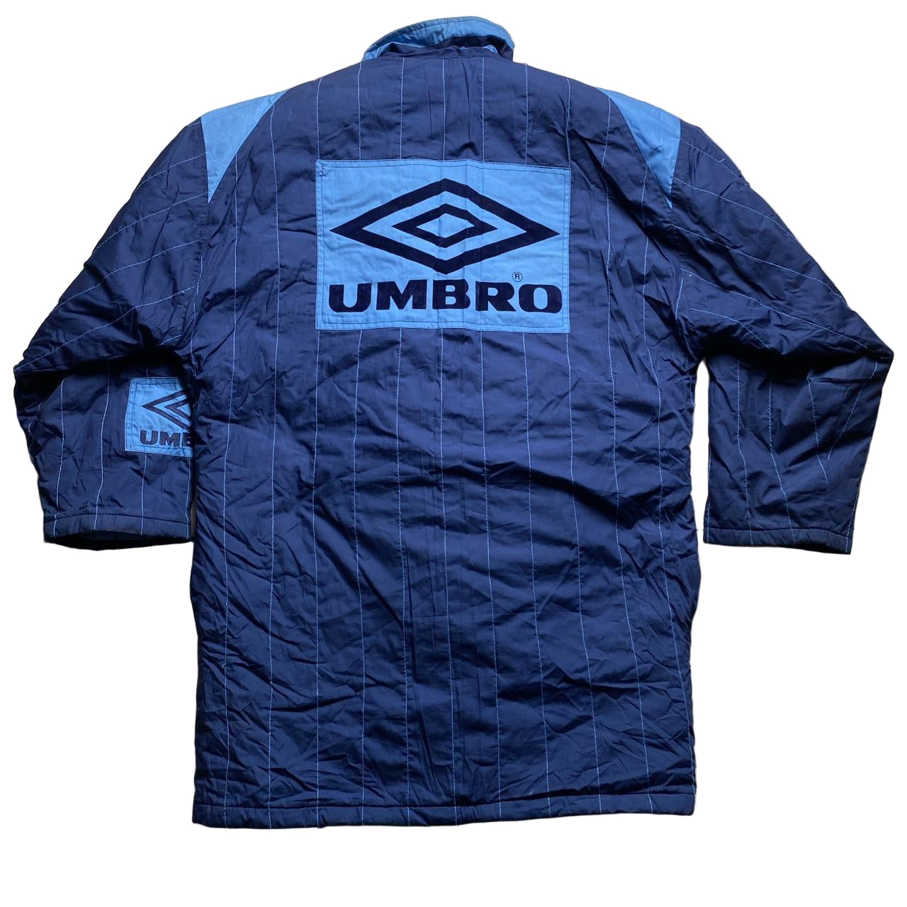 Umbro Vintage 90’s Long Football Jacket Blue (M)