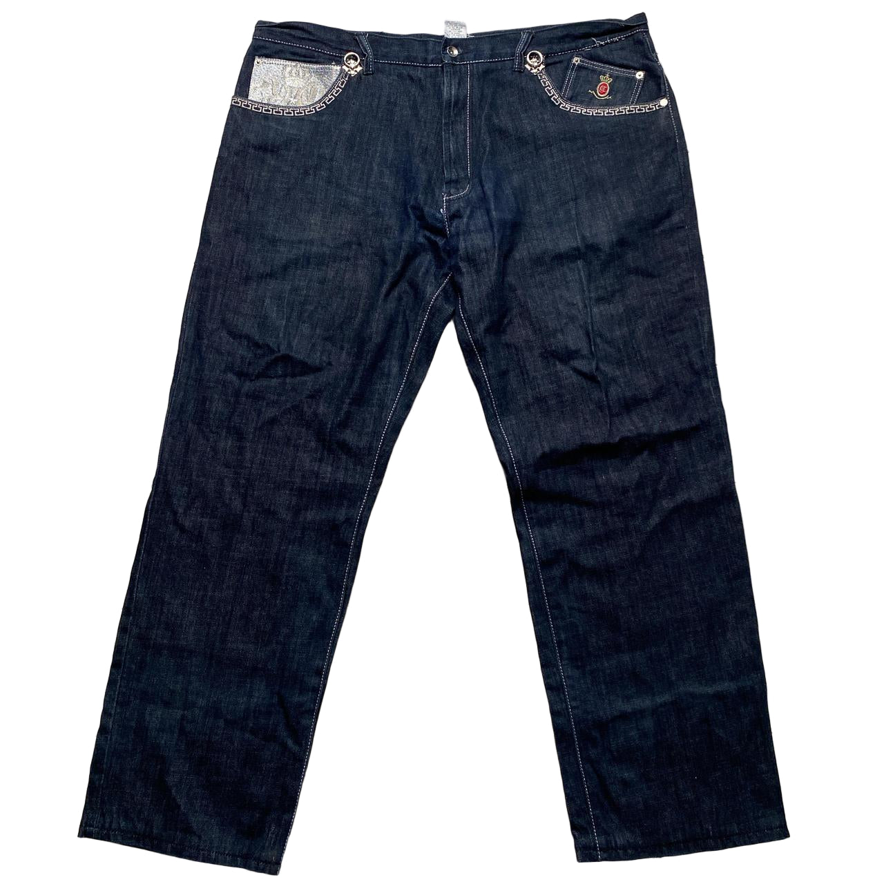 Crown Collective Baggy Skull Jeans (44W)