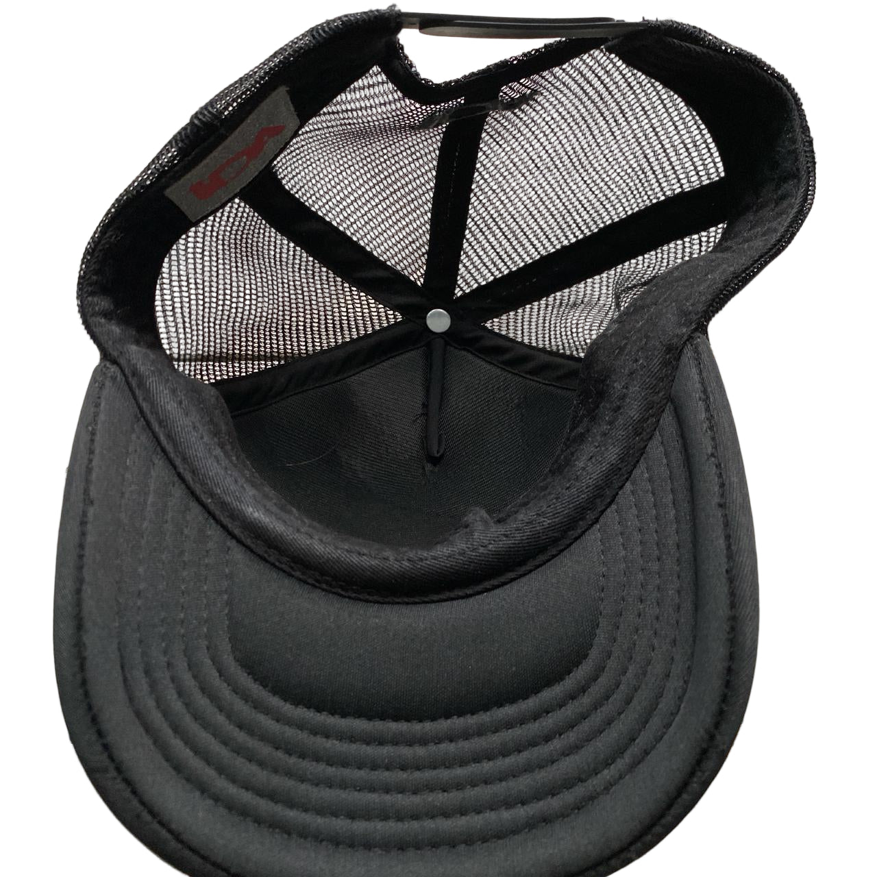 IDA Supply Black and Silver Reflective f&f Cap