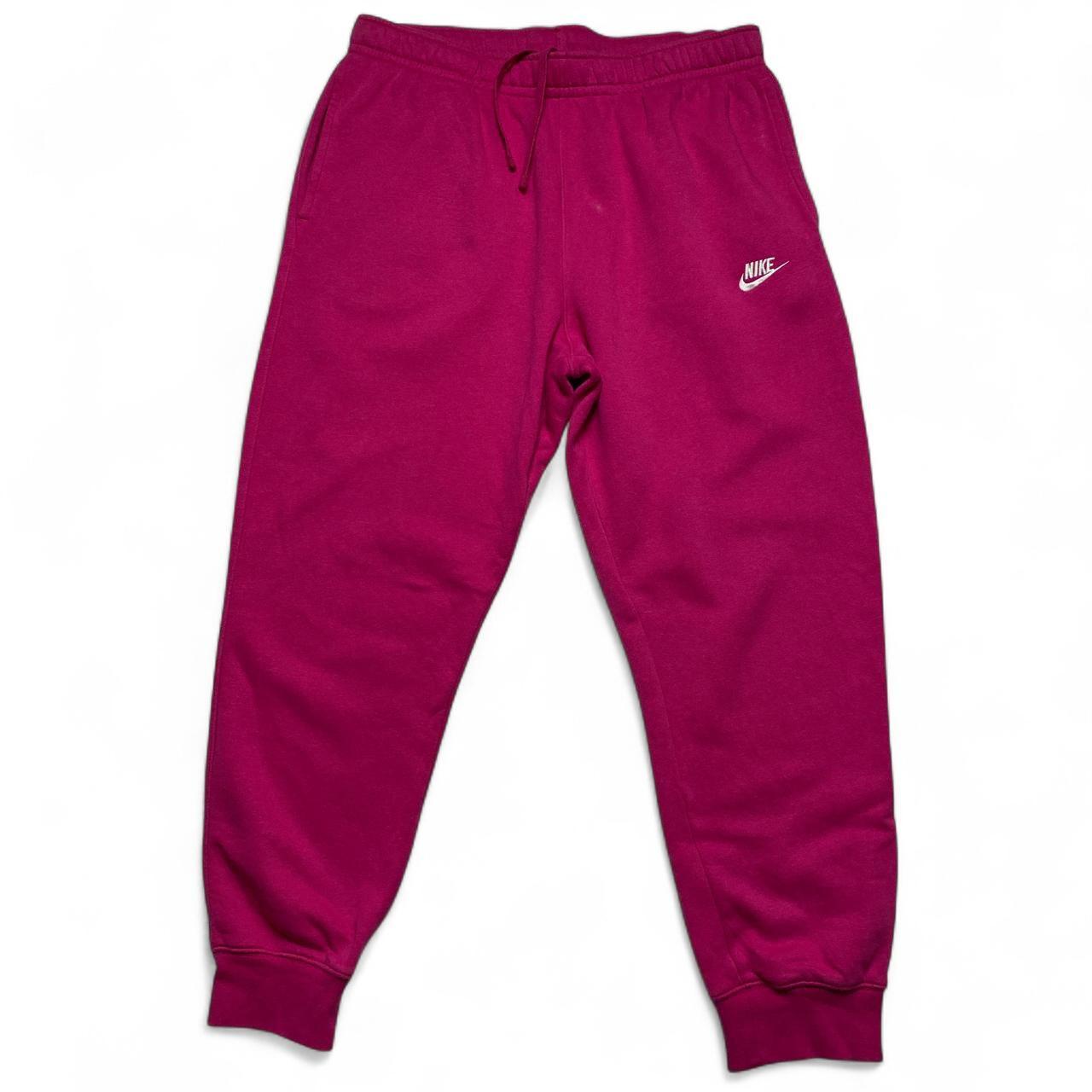 Nike Pink and White Womens Joggers