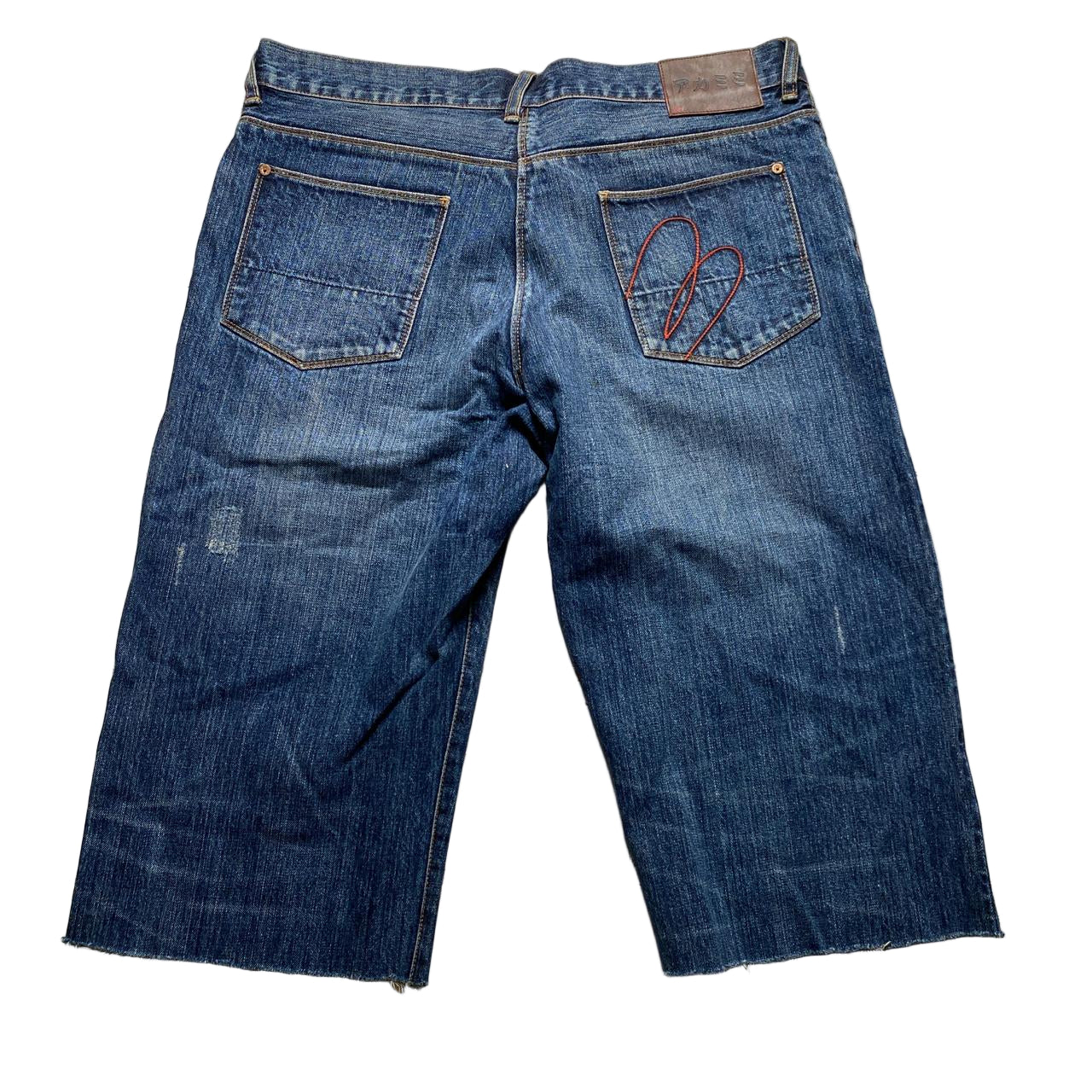 Paul Smith Red Ear Jort Baggy Jean Cut Down Shorts (34W)