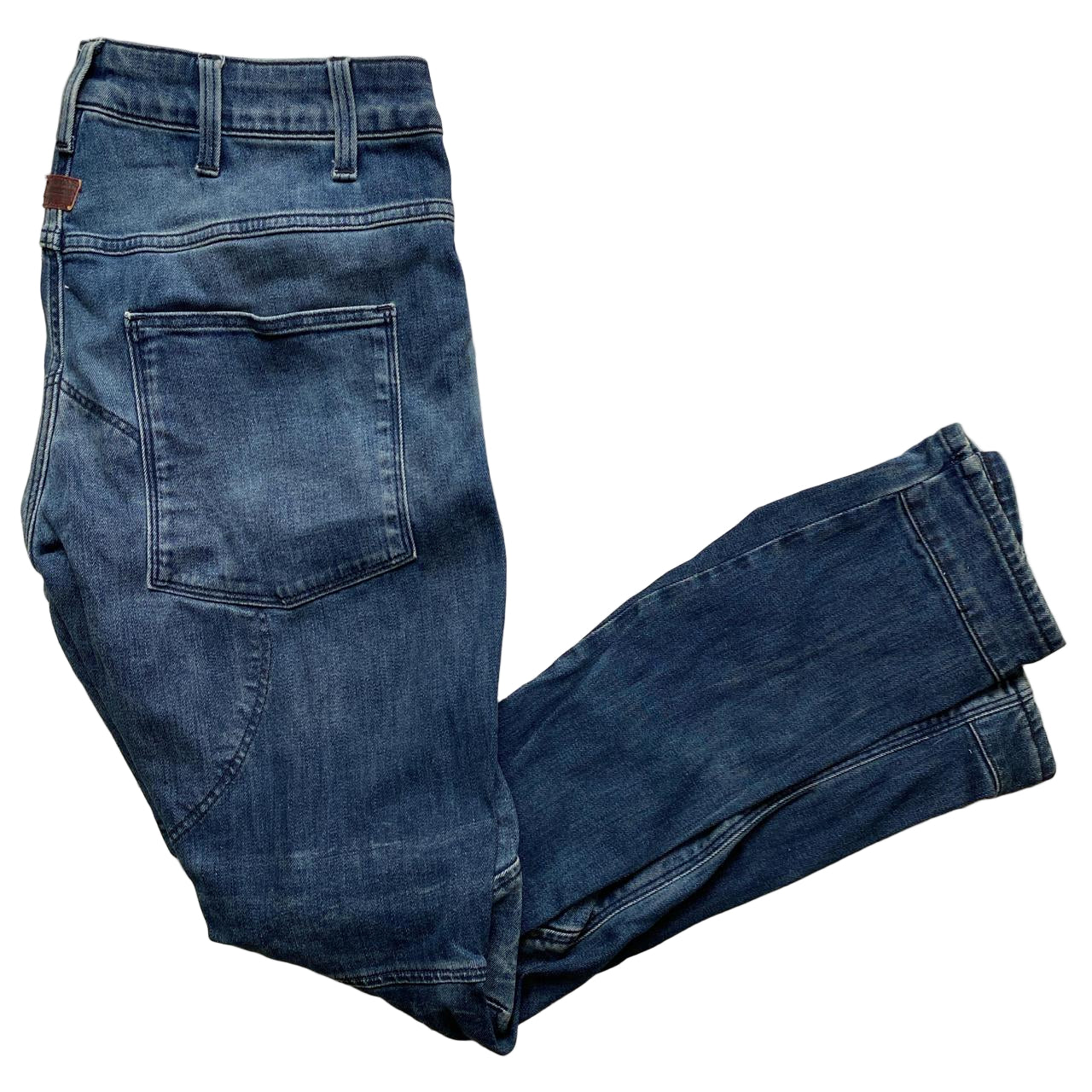 G Star Blue Twisted Jeans (28W)