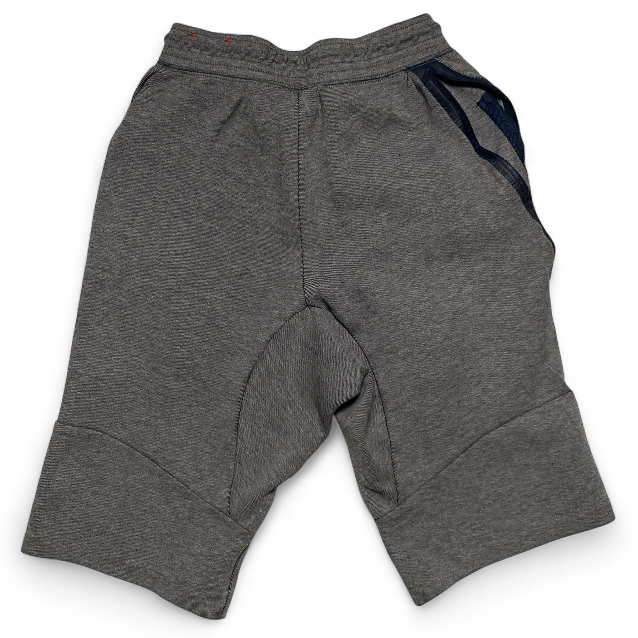 Nike Tech Fleece Grey and Navy Shorts (XS)