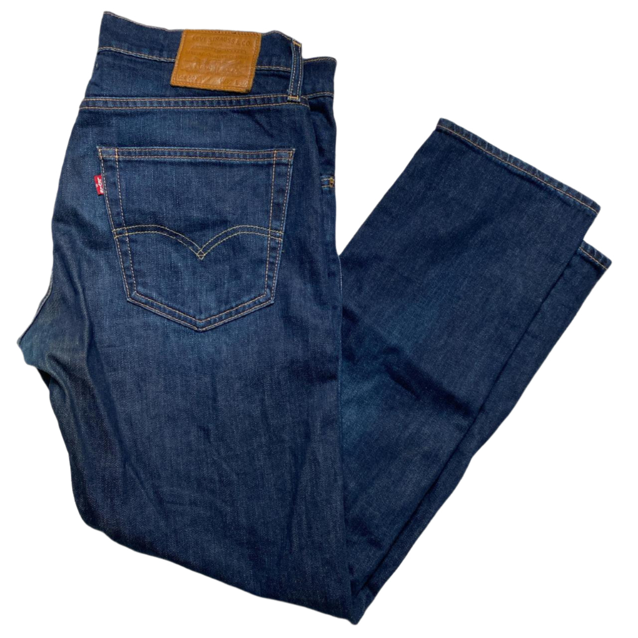 Levis 502 Dark Navy Jeans (32W)