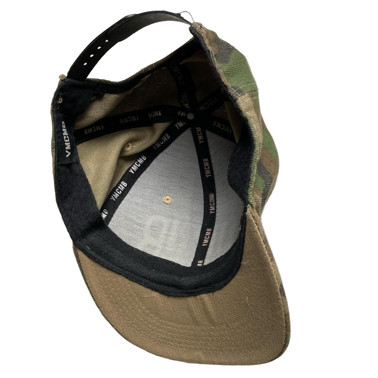 YMCMB Vintage Camouflage Snapback Cap